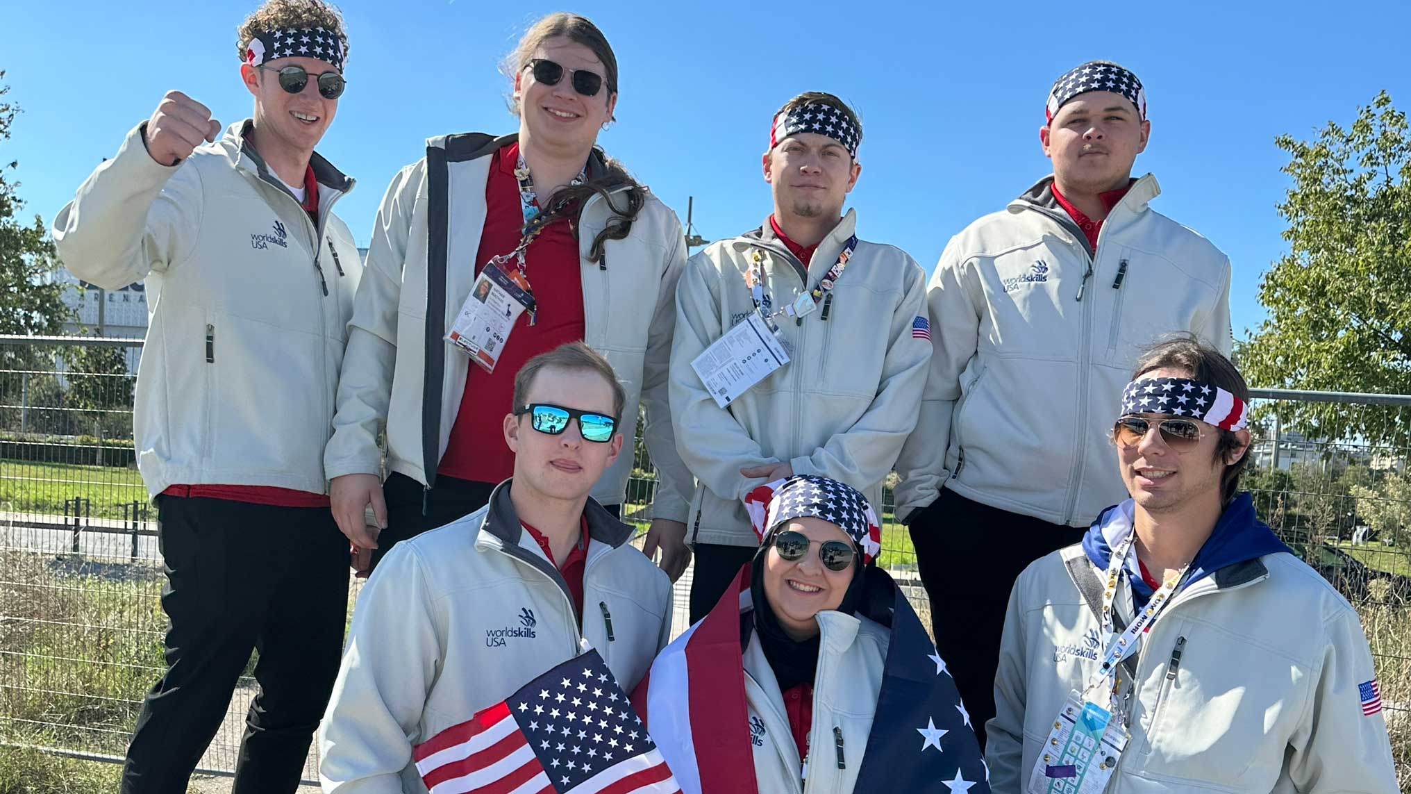 Photo of the WorldSkills USA team.